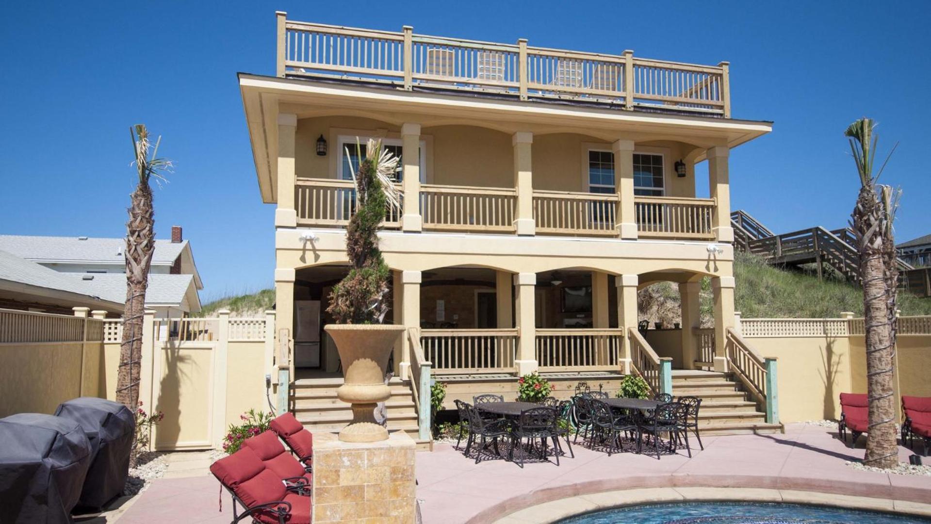 Ep204, Grande Ritz Carolina- Oceanfront, 18 Bedrooms, 18 Bathrooms Kill Devil Hills Esterno foto